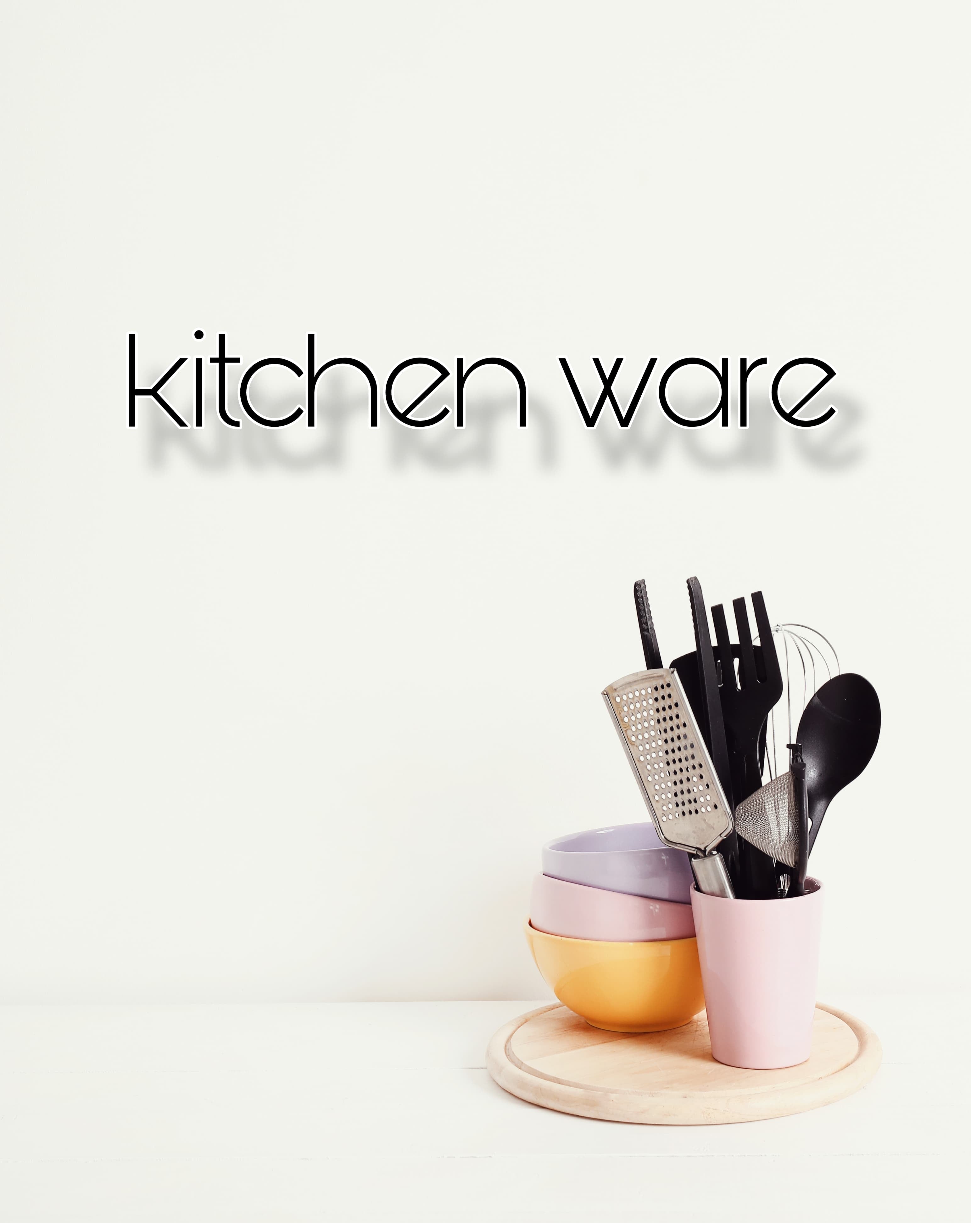 kitchen utensils