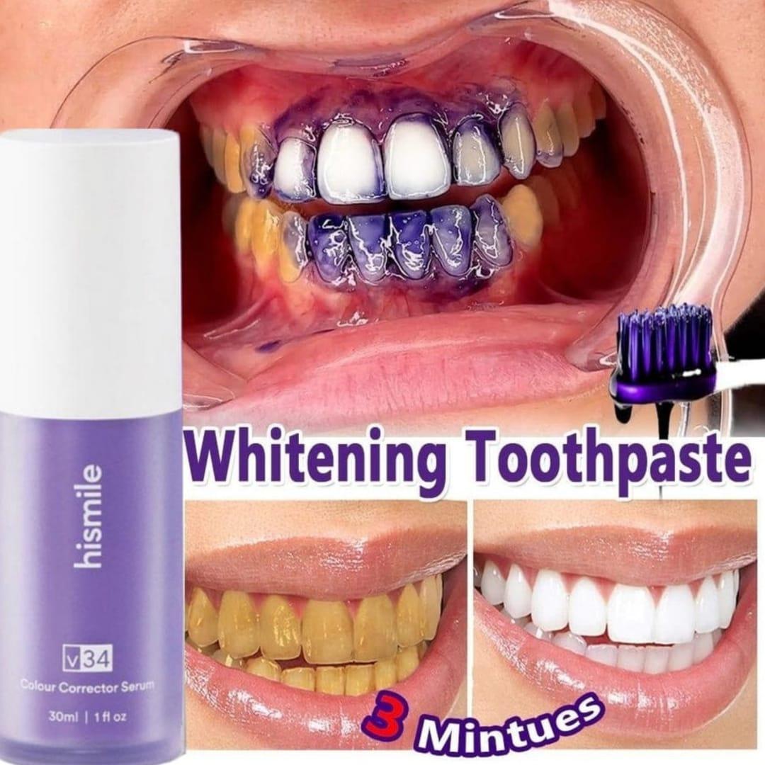 teeth whitening paste