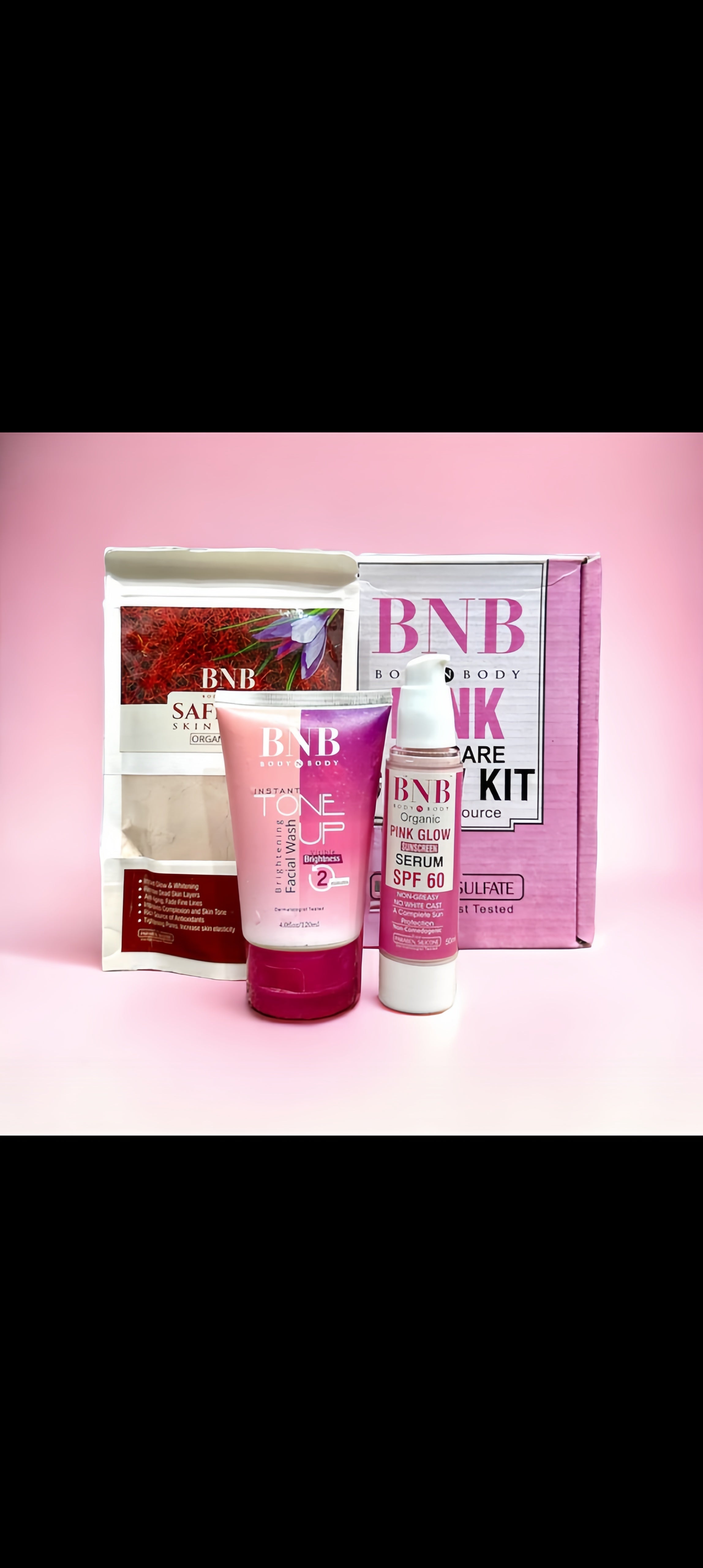 BNB pink glow kit ✨️